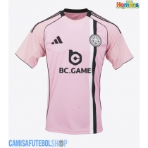 Camisa de time de futebol Leicester City Replicas 3º Equipamento 2025-26 Manga Curta